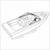 Bootpersenning f�r Boote ohne/kleine Reling bis 6,88 Meter